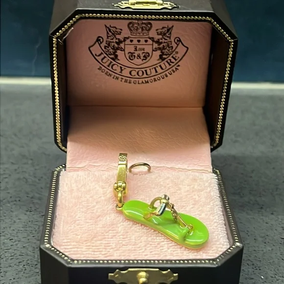 Juicy Couture Beach Rare Retired Sandal Charm - Picture 3 of 15
